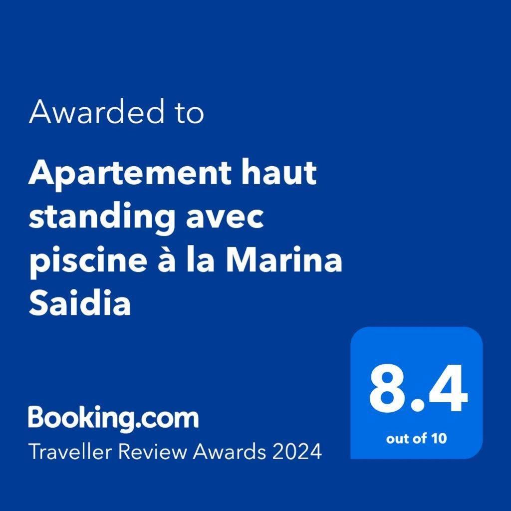 Apartement Haut Standing Avec Piscine A La Marina Saïdia Esterno foto